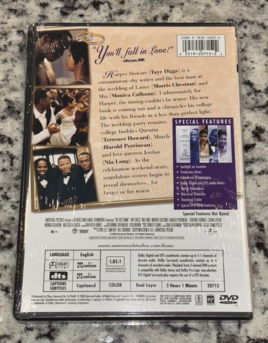 The Best Man Holiday DVD - Taye Diggs, Regina Hall, Terrence Howard New Sealed - Imagen 2 de 3