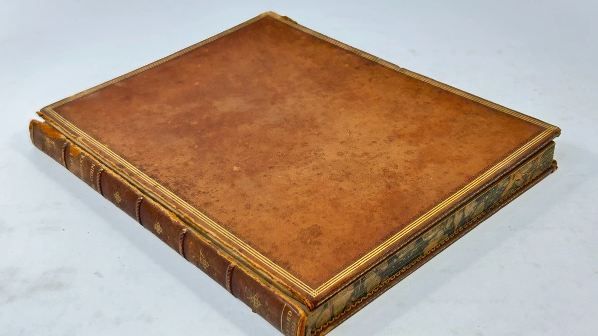 Leather 1st Edition 1800-1849 Antiquarian & Collectible Books for