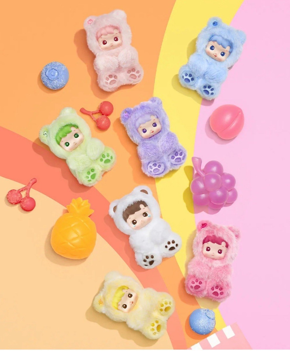 US) Authentic POP MART-HACIPUPU GUMMY BEAR SERIES-VINYL
