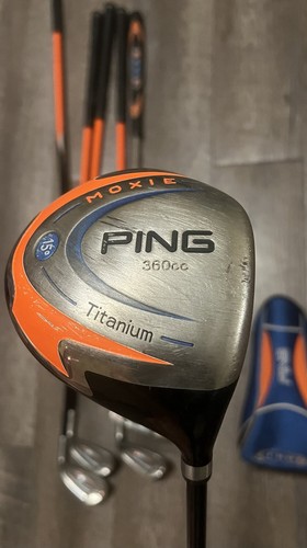 PING MOXIE JUNIOR GOLF CLUB SET RH + BAG - Picture 5 of 18