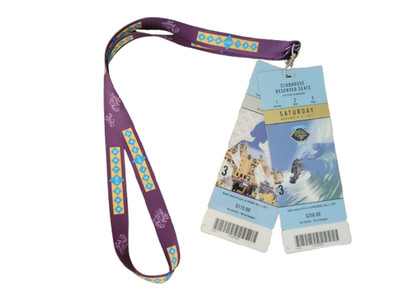 Breeders Cup 2017 Del Mar Ticket Set (Fri & Sat) with Lanyard