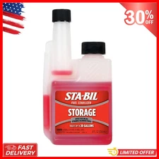 Versatile Fuel Stabilizer for All Gas Types - 24  Preservation, 8 oz