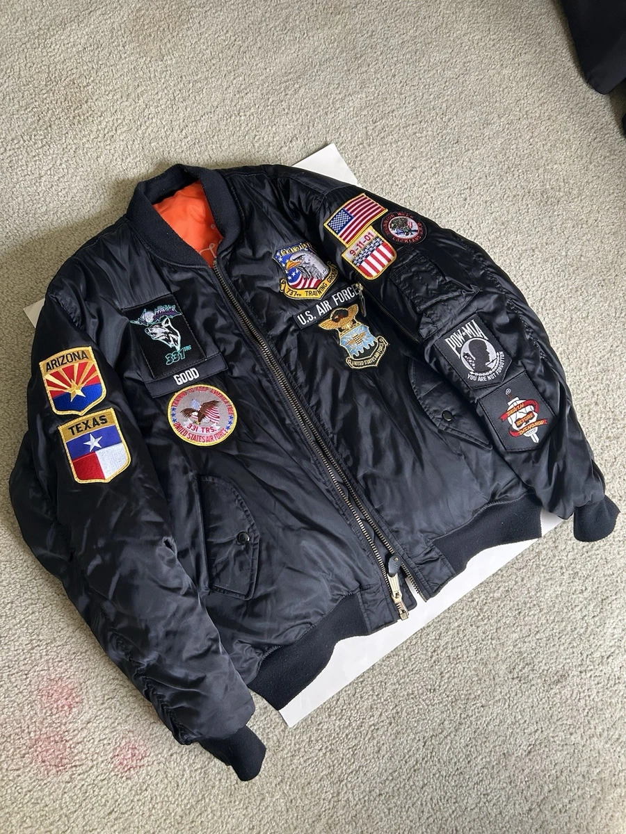 Us Air Force Flight Jacket In Men's Coats & Jackets for sale | eBay