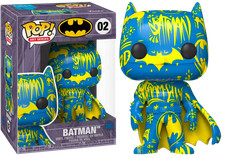 Funko POP! Art Series #02 Batman (Blue/Yellow) - New, Mint Condition