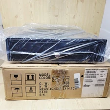 STAR MICRONICS Black 16x16 Cash Drawer 5 Bill 8 Coin 37965600 POS MISSING KEYS!