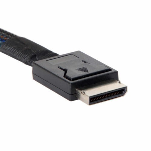 1Pcs OCuLink PCI-E SFF-8611 4i to OCuLink SFF-8611 SSD Data Active Cable 50cm - Photo 8/8
