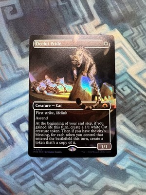 Ocelot Pride (Borderless) Modern Horizons 3 Foil for sale