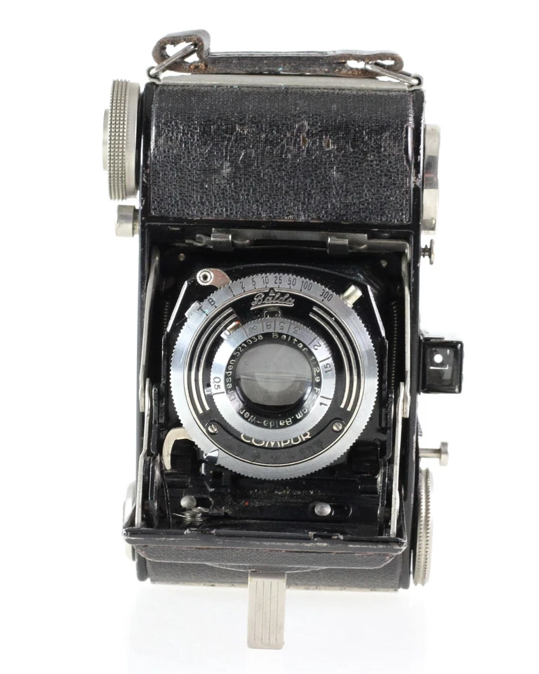 Balda Jubilette Klappkamera Balgenkamera - Baltar 1:2.9 F=5cm Optik - Bild 2 von 4