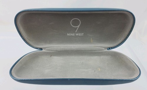 Nine West Eyeglass or Sunglass Case Metallic Blue - Picture 3 of 3