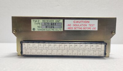 Terasaki Electric TM-2 Receiver Unit Typ EIN-631