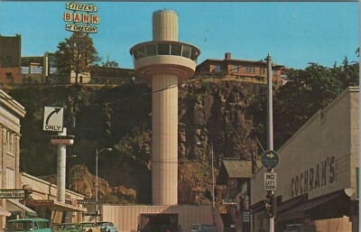 #ad c1960s Elevator Oregon City Oregon Ken Vermillion Citizens Bank postcard C68 $9.71