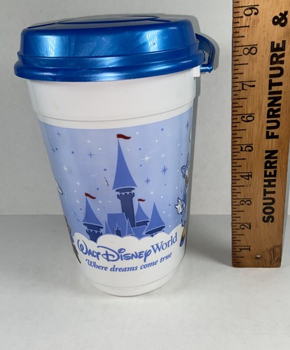 Cubo de palomitas de maíz Walt Disney World vacaciones de invierno Navidad margarita Goofy Mickey - Imagen 8 de 10