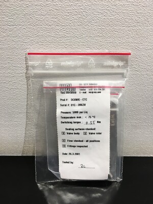 VICI Valco DC6WK-CTC 5k PSI Liquid