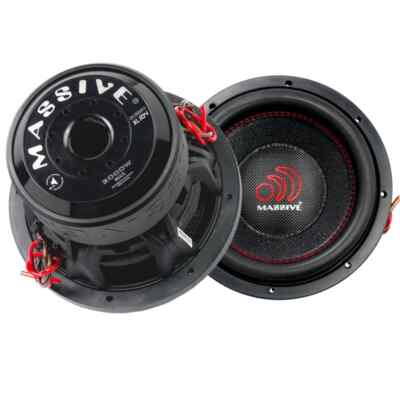 MASSIVE AUDIO SUMMOXL104 10" 1500W RMS | 3000W MAX SUMMO XL 4 OHM DVC SUBWOOFER - View #8
