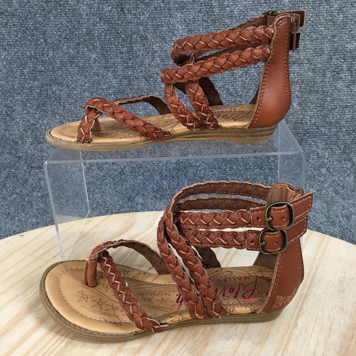 Braided gladiator sandals sales