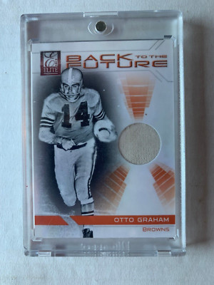 Otto Graham Browns 2012 Elite Back to the Future Jersey #'d/199!