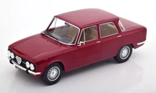 Alfa Romeo Giulia Nuova Super 1300 1974 Dark Red Metal MCG 18308 1/18