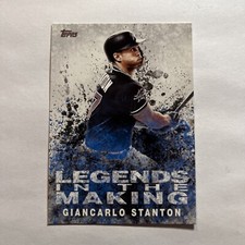 2018 Topps - Legends in the Making Series 1 #LTM-GS Giancarlo Stanton