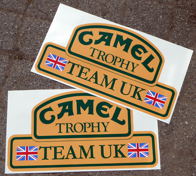 CAMEL TROPHY Team UK 4X4 GROSSE AUFKLEBER ABZIEHBILDER Land Rover Defender Discovery