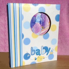 Baby Photo Album Measures 7 "x9", 30 Pages, Holds 120 4"x6" Photos - Brand NEW