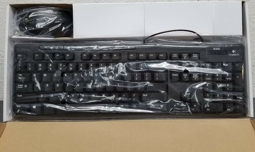 Logitech Media Combo MK 200 Wired Keyboard &n Mouse 920-002714 - Picture 4 of 5