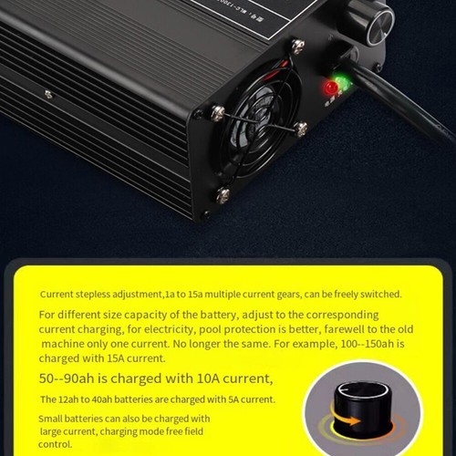 48V/60V/72V 1-13A VRLA Lead Acid Adjustable Battery Smart Charger For E-Bike 。 - Picture 12 of 15