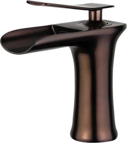 BellaterraHome Logrono Single Handle Bathroom Vanity Faucet in Oil Rubbed Bronze - Picture 6 of 6