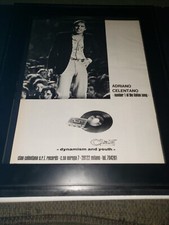 Adriano Celentano Rare Original Clan Records Promo Poster Ad Framed!