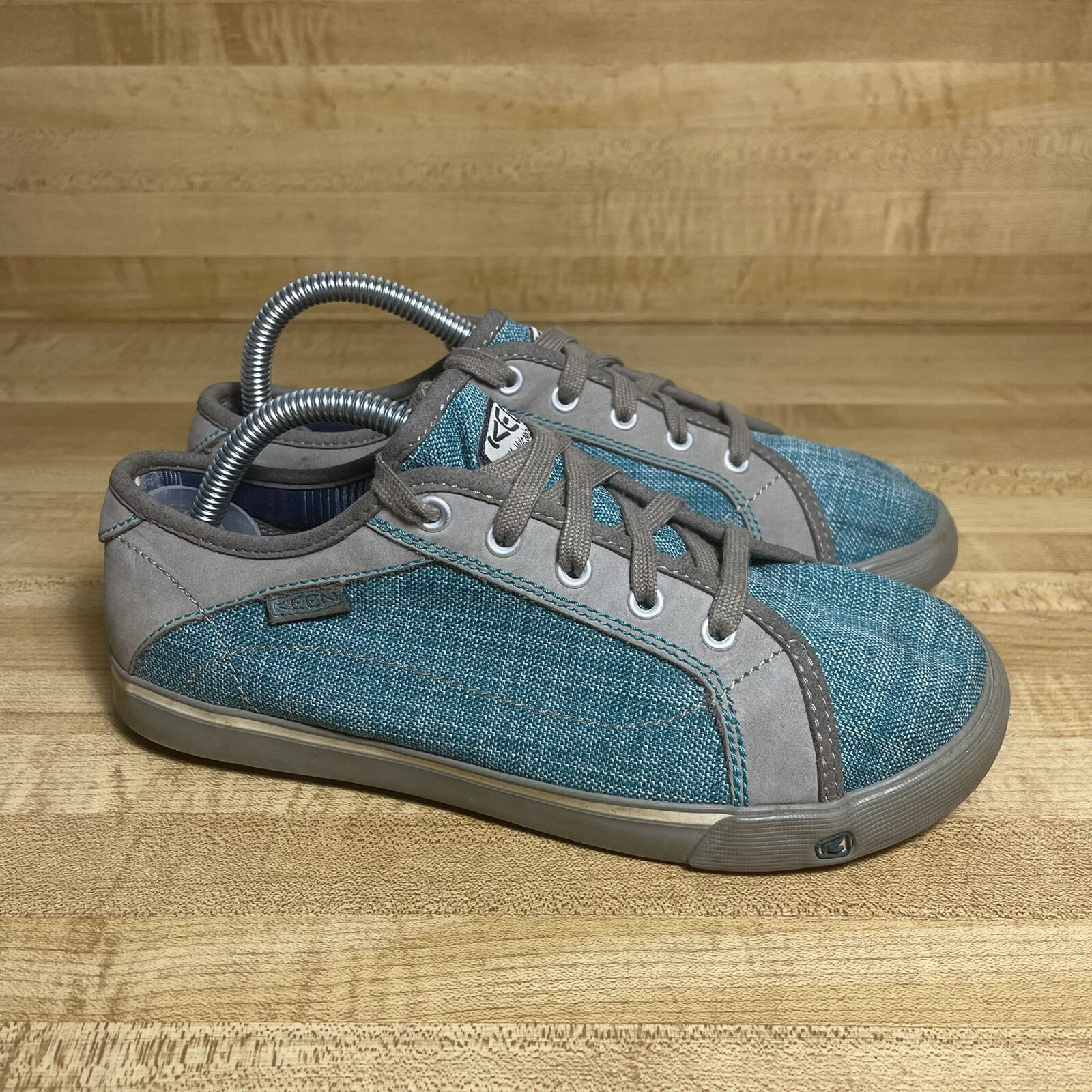 Scarpe sneakers stringate KEEN ARCATA blu acqua tela donna taglia 6 5 uomo 5