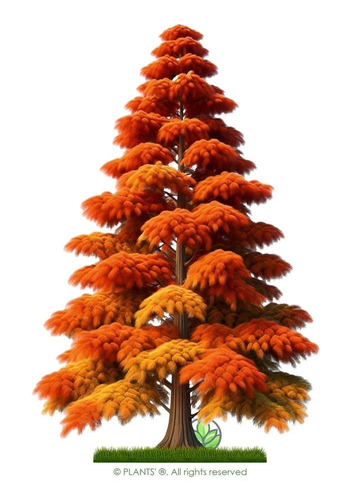 Northern Bald Cypress Tree | Premium Seeds | Taxodium distichum 'Fall' | Plants' - Image 2 of 4