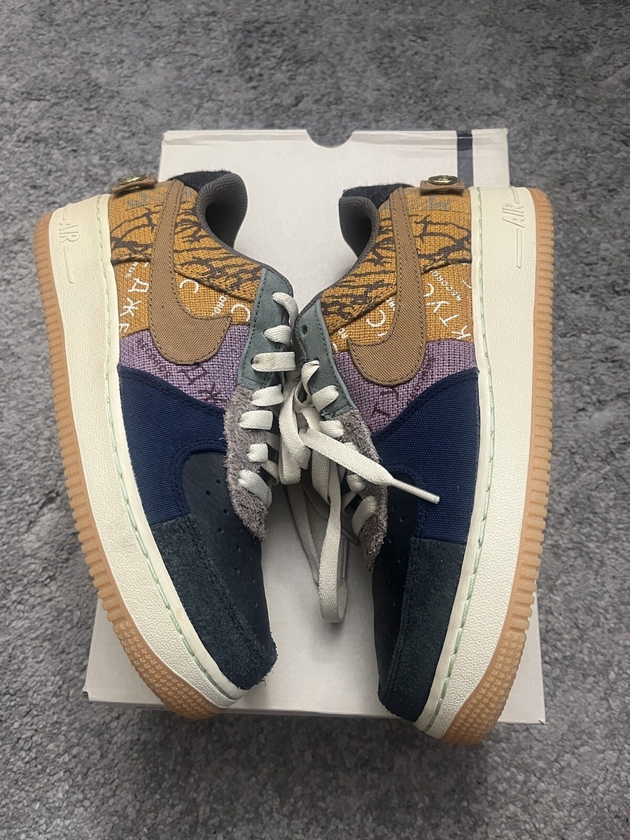 Nike Air Force 1 Low x Travis Scott Cactus Jack Size 7 Rare Nike Air Force 1 Low x Travis Scott Cactus Jack Size 7 Rare