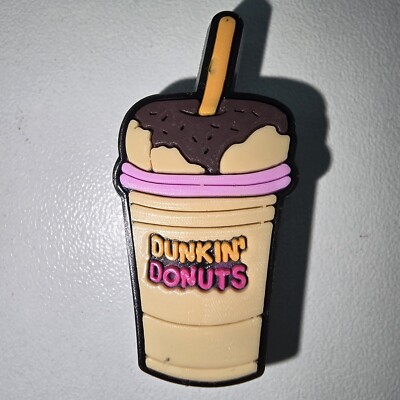 ''Dunkin Donuts'' Getränk Charms für Crocs, Bubble Slides, Sandalen & Clogs