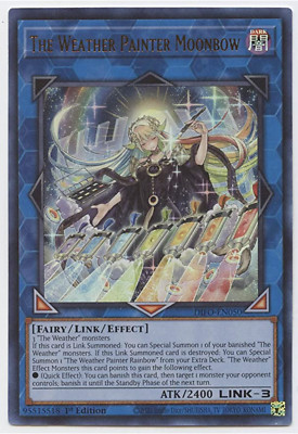 Yu-Gi-Oh! - The Weather Painter Moonbow - DIFO-EN050 - Ultra Rare -1st Ed-NEW