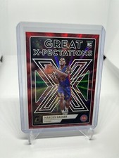 2023-2024 Donruss Basketball Marcus Sasser RC Great X-Pectations Red Lazer 56/75