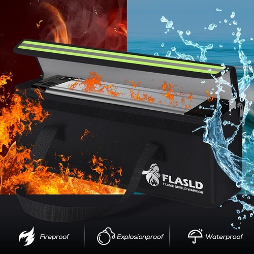 Feuerfeste Akku-Tasche 2er Set | Lipo Lagerung & Laden - Bild 3 von 9