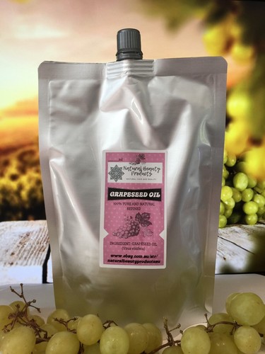 GRAPESEED OIL 100% Pure Natural Grape Seed Oil- psoriasis eczema dandruff. - Picture 14 of 17