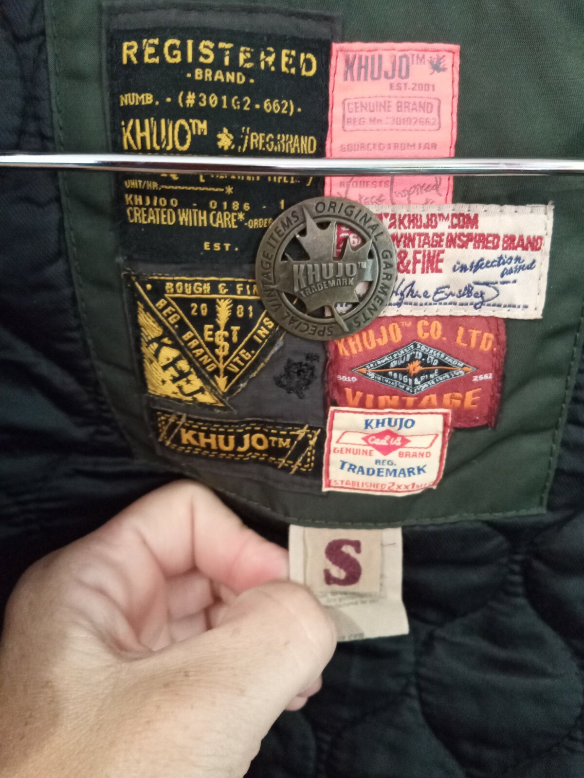 Khujo brand, Male Military Style Jacket. Gem