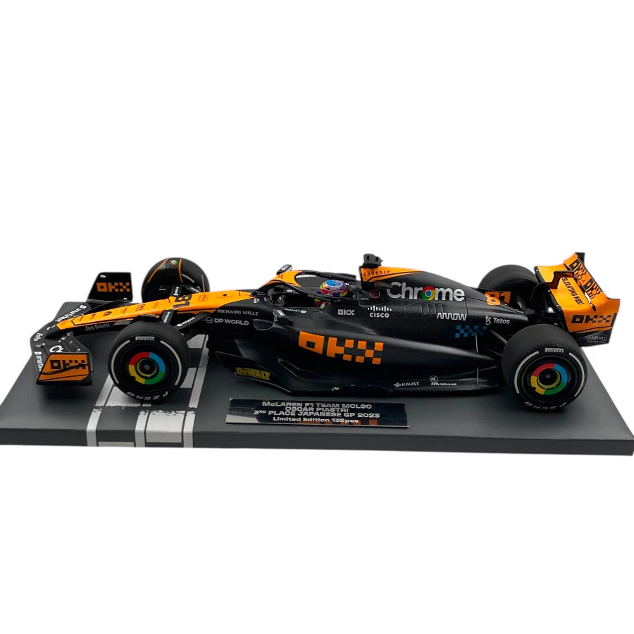 Modellino F1 Minichamps 1/18 McLaren MCL60 Oscar Piastri #81 3rd Place Japane... - Immagine 3 di 4