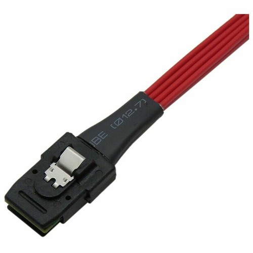 Mini SAS 36 Pin SFF-8087 to 4 SFF-8482 with 4 Power HDD Cable SAS Cable 3FT 1M - 第 6/8 張圖片