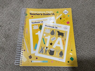 Singapore Dimensions Math Teacher's Guide 1A Homeschool math