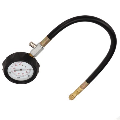19Pcs Engine Compression Tester Kit 9 Glow Plugs 4 Injector Adaptor 