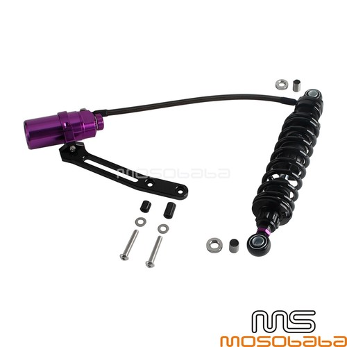 13" Remote Reservoir Rear Suspensions Shock For Harley Touring FLTRK FLTRU FLTRX - Picture 7 of 12
