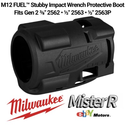 Milwaukee Tools M12 FUEL Gen Stubby Impact Wrench Protective