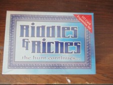 Riddles and Riches the Hunt Continues 153 Expansion Set NEW