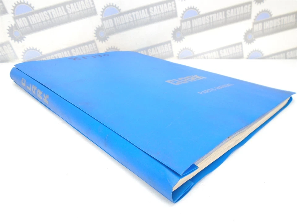 CLARK - Fork Truck Parts Manual I-229-18 Hard Cover GP138MC-1-7975 and up - '90 - Image 2 of 4