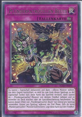 Yu-Gi-Oh! Karte: Plünderpatrouillen-Stolz – Common, 1. Auflage Deutsch, Inkl. Fieldcenter