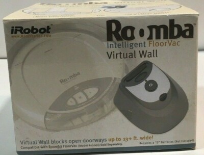 Roomba Intelligent Floorvac Virtual Wall Unit, 02003, New in Box