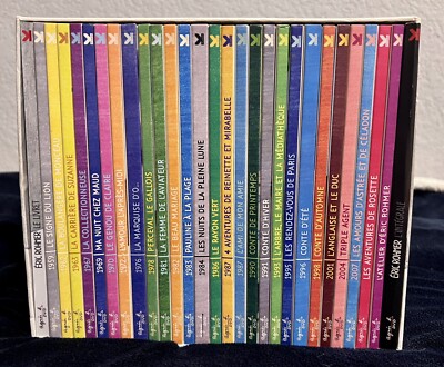 Eric Rohmer L'integrale (22 Blu-rays / 30 DVDs) Region B OOP Rare