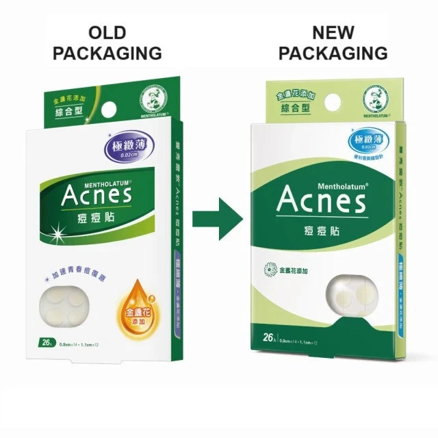 ACNE STUDIOS [MENTHOLATUM] ACNES Adesivi per brufoli medicati per medicazione acne con combinazione CALENDULA