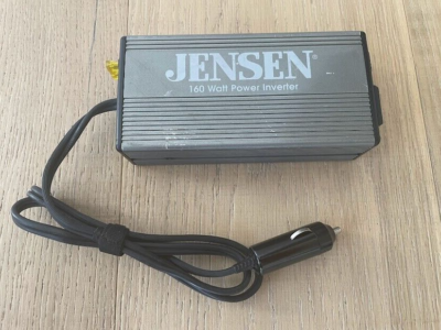 cigarette inverter Jensen JP20 160-Watt DC-to-AC Power Inverter for Cigarette Lighter Socket